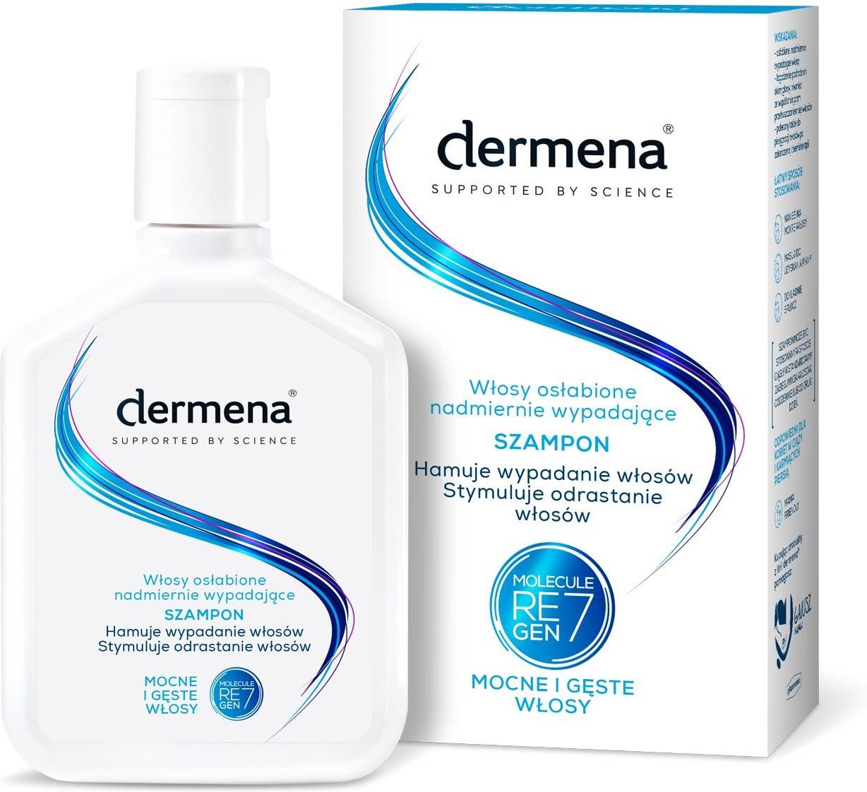 pharmena dermena hair care szampon hamuje wypadanie włosów