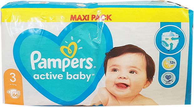 pamper 3 active baby