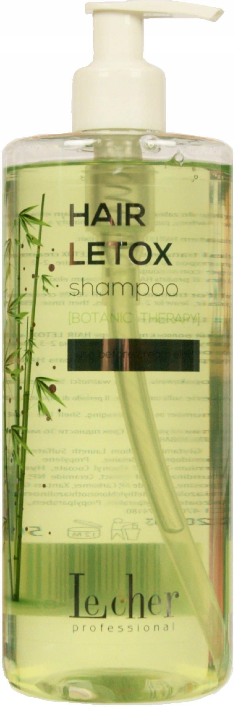 szampon hair letox lecher