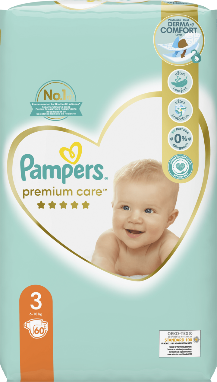 pieluchy pampers 3 premium care rossmann