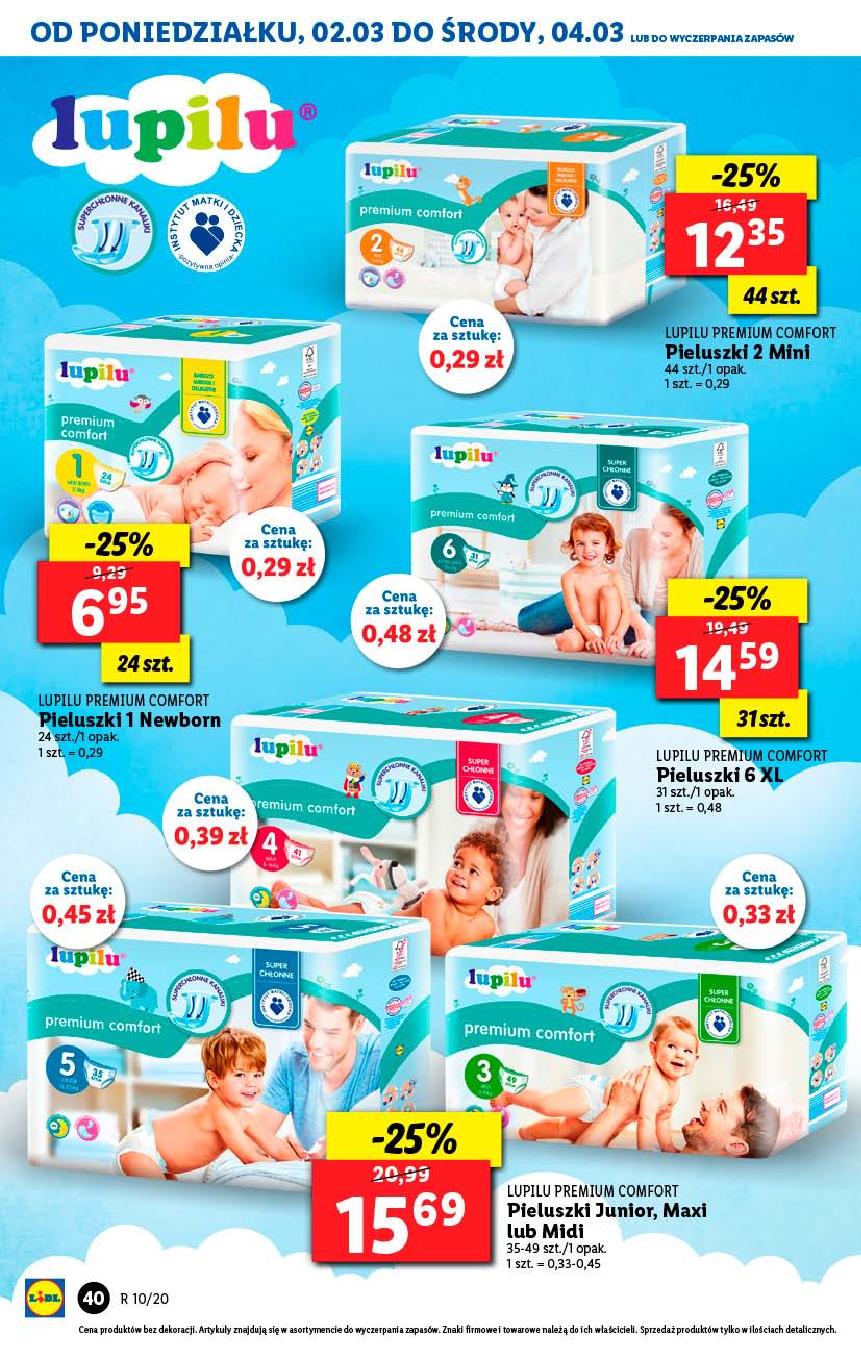 lidl promocje pieluchy