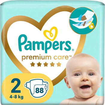 pieluchy pampers premium care rozmiar 1 new baby 88szt