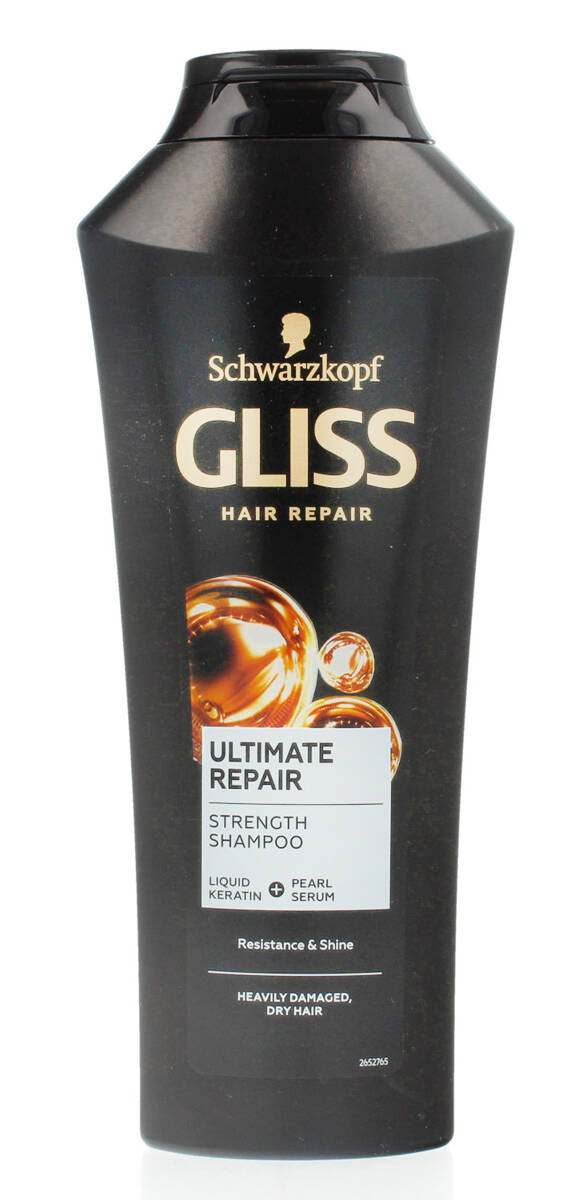 gliss kur hair repair szampon matowe łamliwe skłądniki