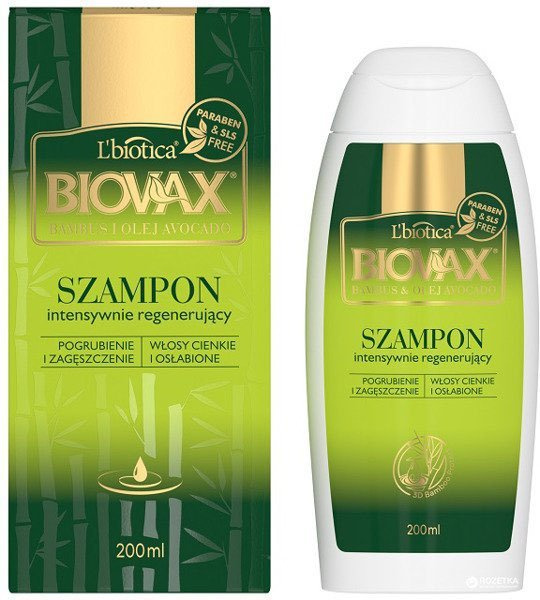 biovax zuelony szampon