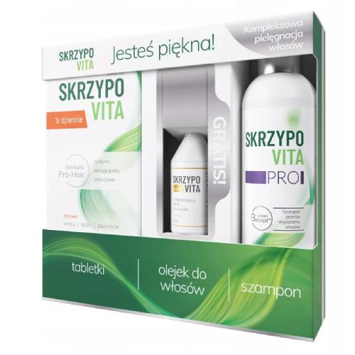 skrzypovita pro zestaw szampon serum tabletki