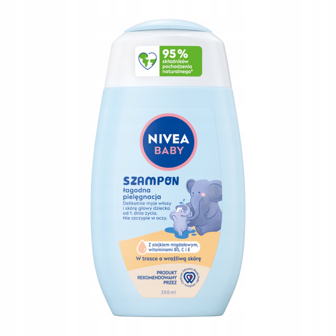 nivea ochronny szampon łagodzący keratynowe prostowanie