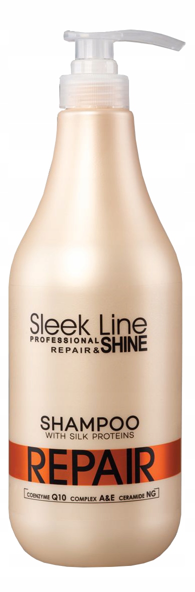 stapiz sleek line szampon z jedwabiem 1000ml roosman