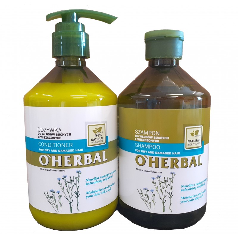 oherbal len cg szampon