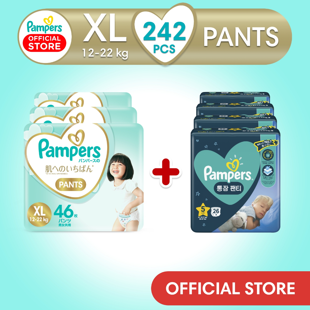 pampers day and night