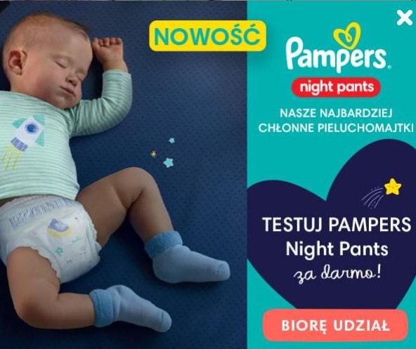 pampers pants za darmo