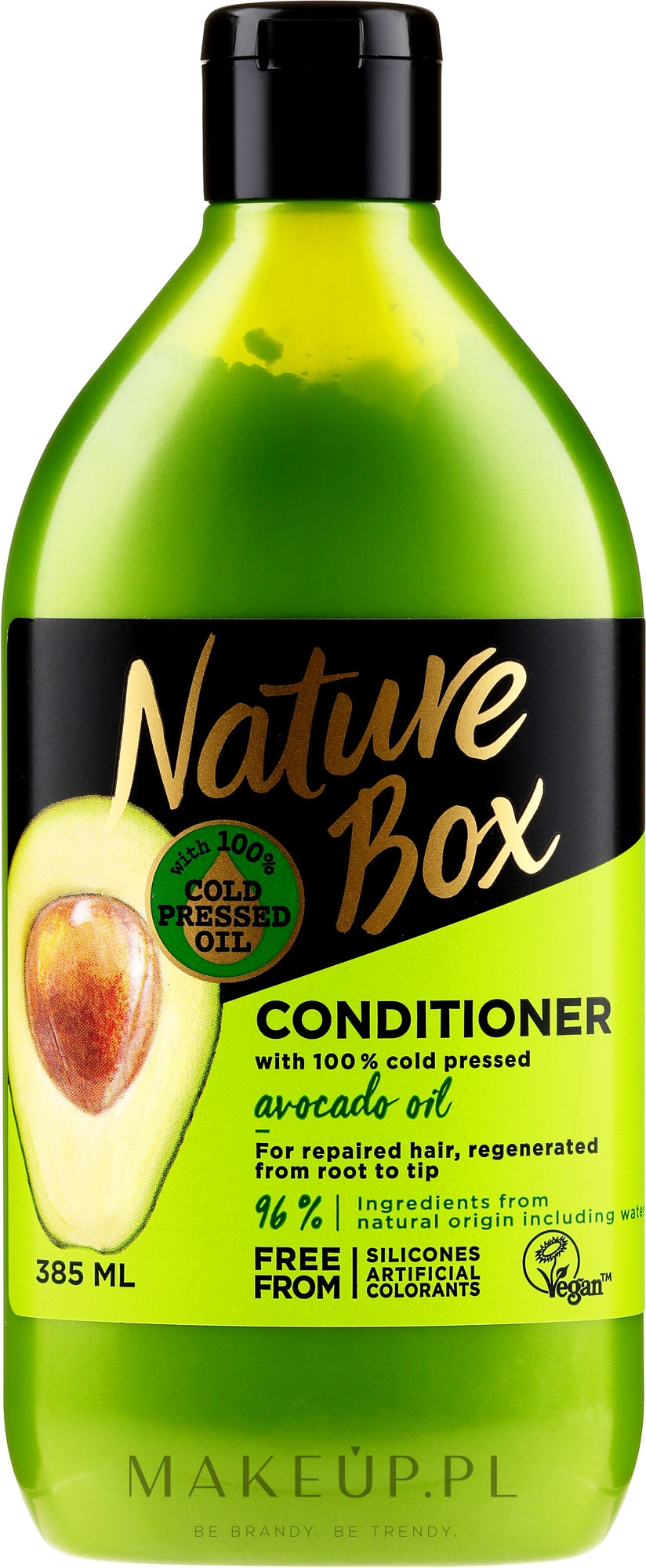 nature boxavocado oil odżywka do włosów ze 100