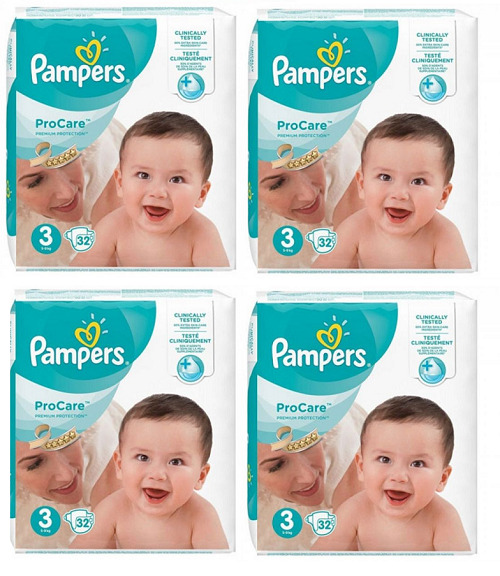 pampers procare 4