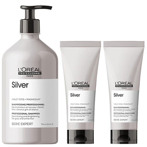 loreal szampon do włosów siwych