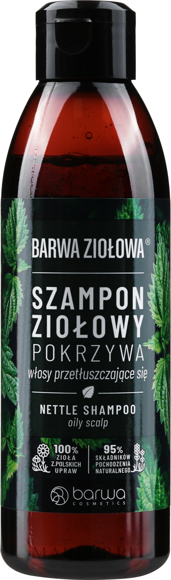 szampon barwa do włosów przetłuszczających