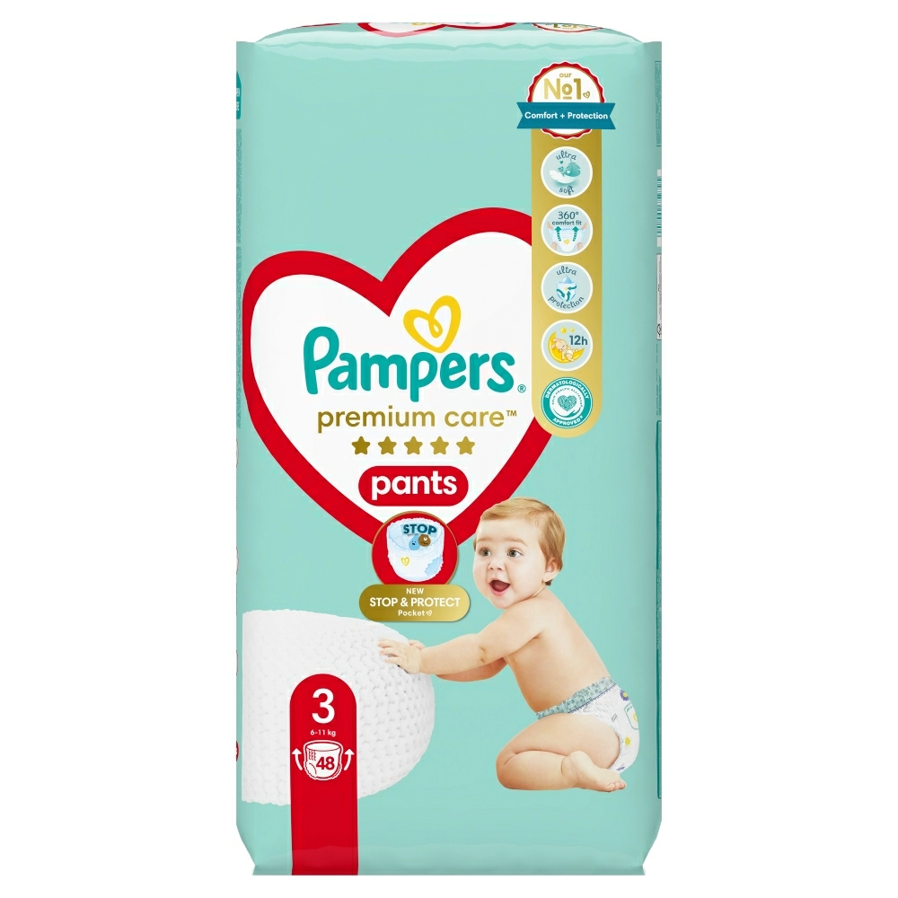 pampers premium care 3 pieluchomajtki