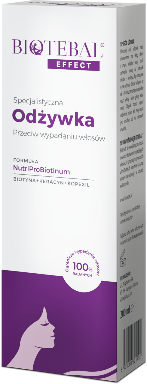 biotebal szampon przeciw wypadaniu włosów rossmann