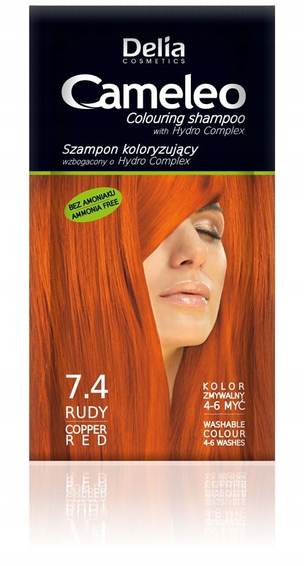 cameleo szampon koloryzujący light brown