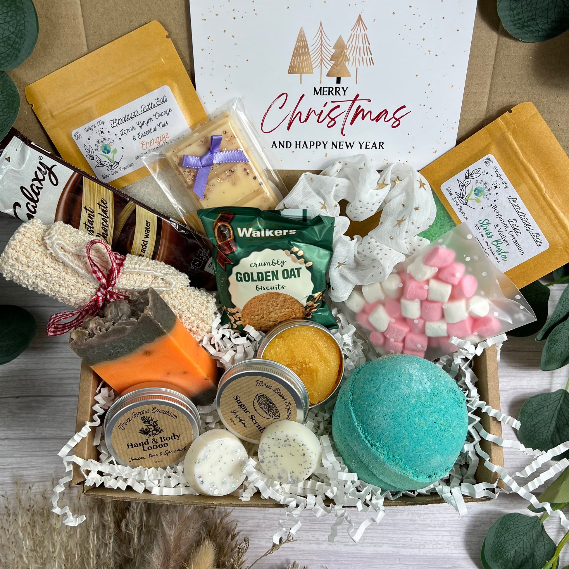 christmass pamper box technik