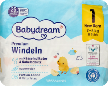 baby dream pieluchy rossmann