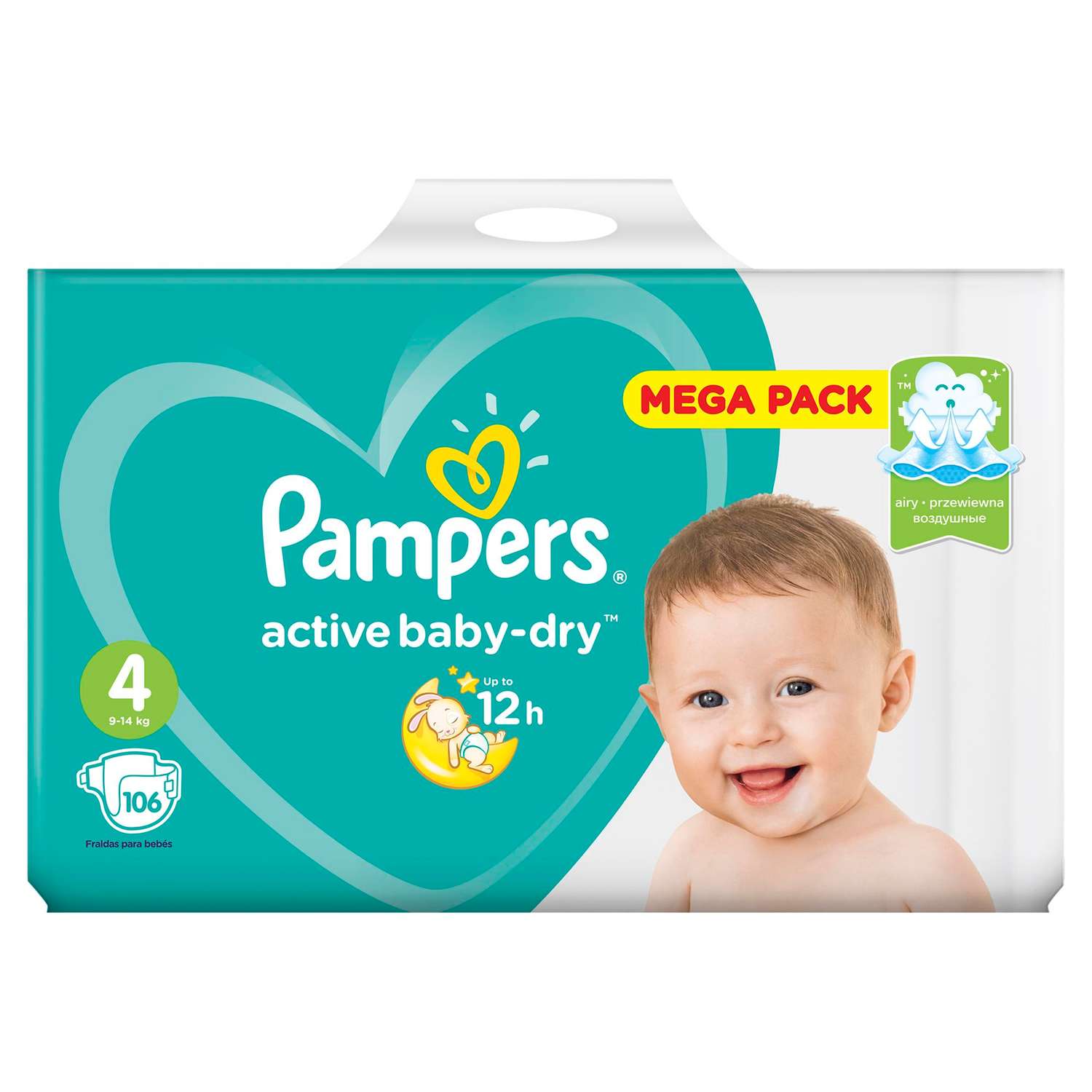 cena pampers active baby-dry 4