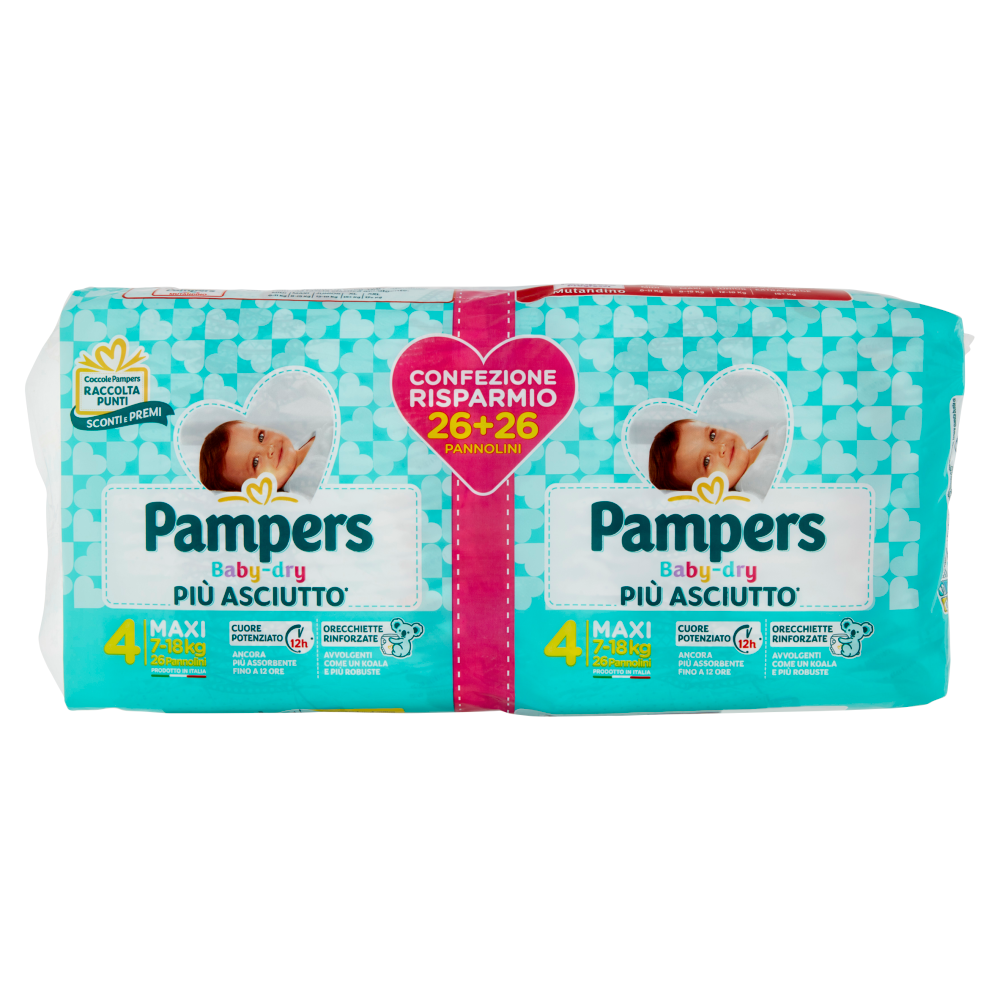 pampers baby dry 4 carrefour