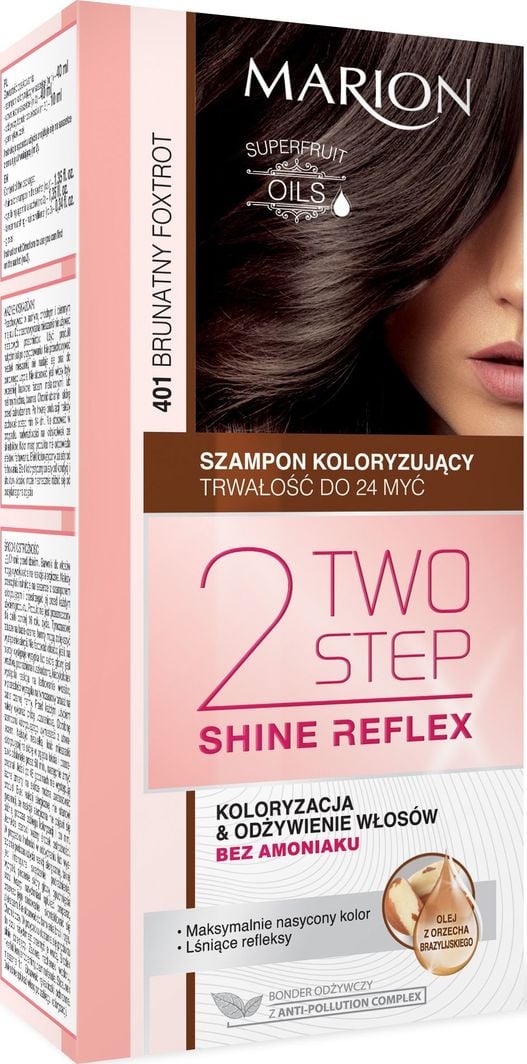 marion szampon koloryzujący 2 step