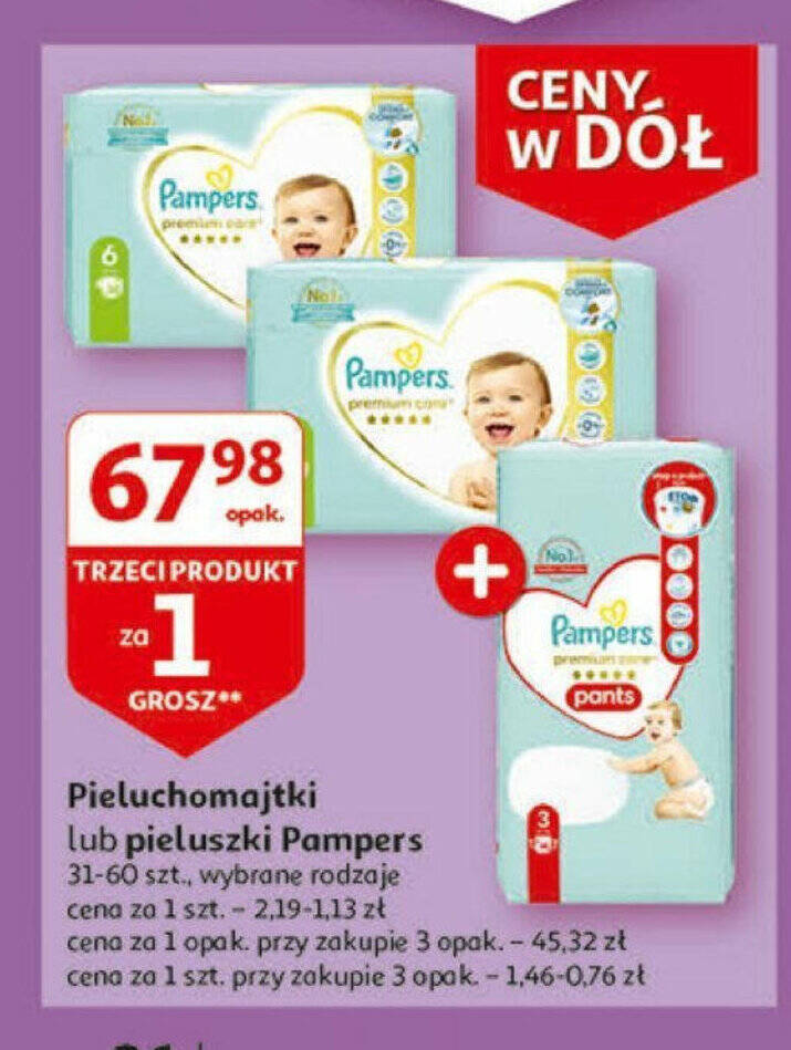 auchan gazetka pampers