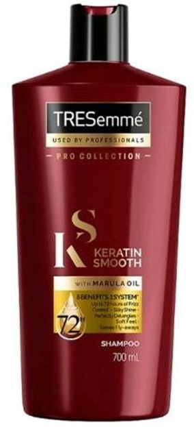 tresemmé szampon keratin z olejkiem arganowym