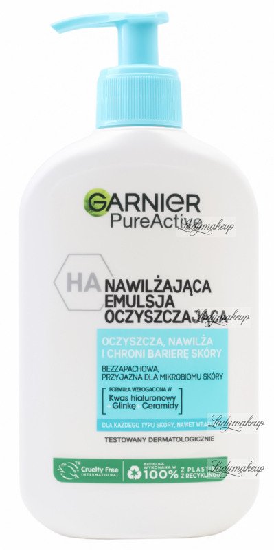 garnier pianka do mycia twarzy