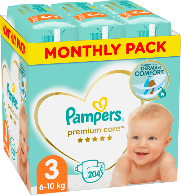 pieluchomajtki pampers pants 4 mega pack