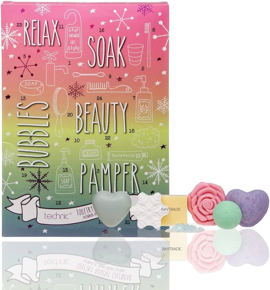 technic relax and pamper toiletry advent calendar