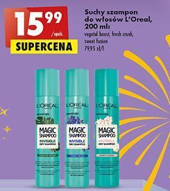 suchy szampon loreal fresh crush