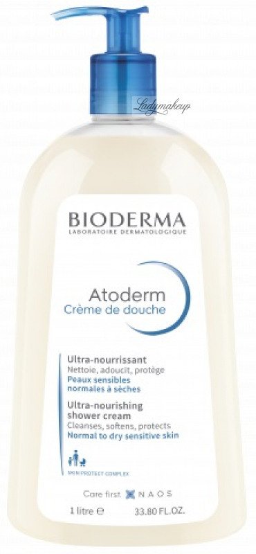 bioderma płyn do mycia twarzy atoderm huile de douche