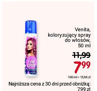 lakier do włosów kolorowy rosman