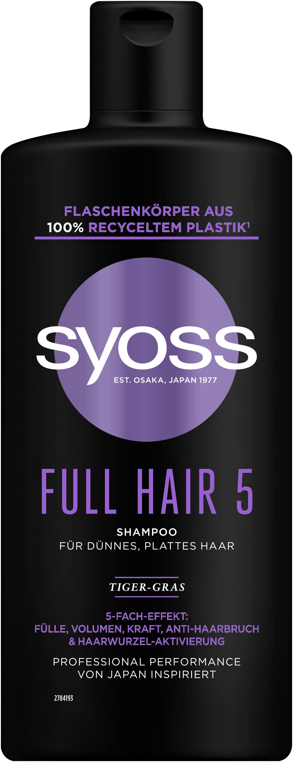 syoss szampon full hair 5 jaki zapach