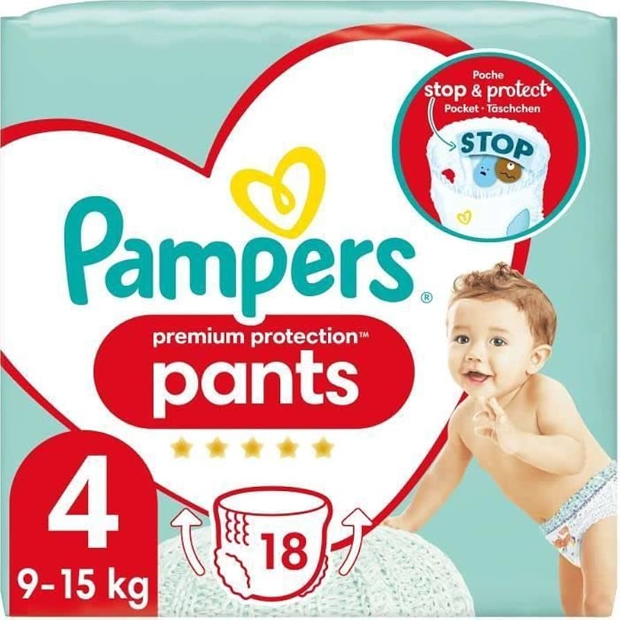 pampers premium protection pieluchy 4 9-18kg 62szt