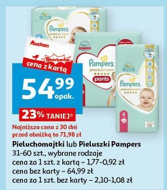 pampers 4 promocja auchan