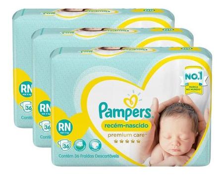 pampers premium care newborn cena