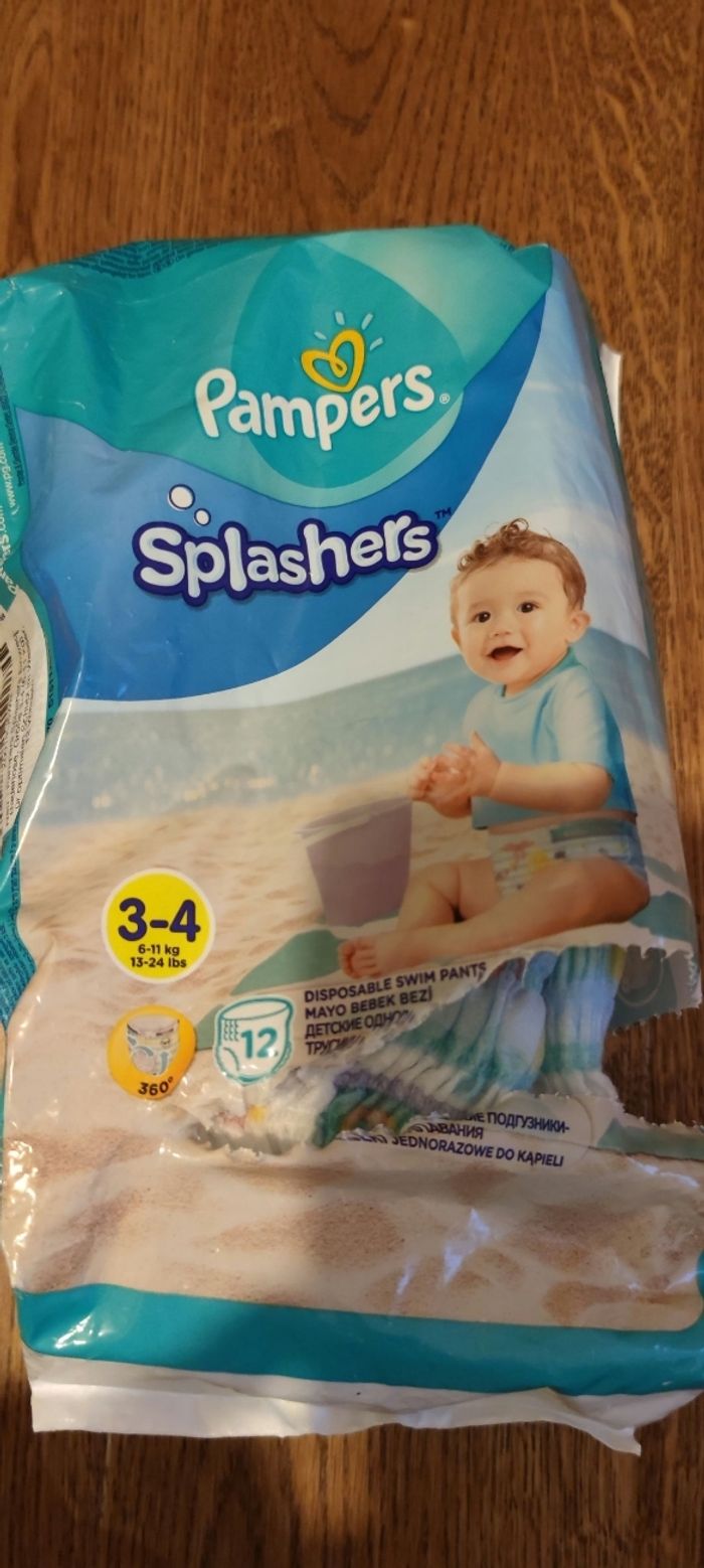 pampers splashers auchan