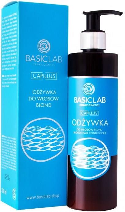 basiclab capillus odżywka do włosów blond 300 ml