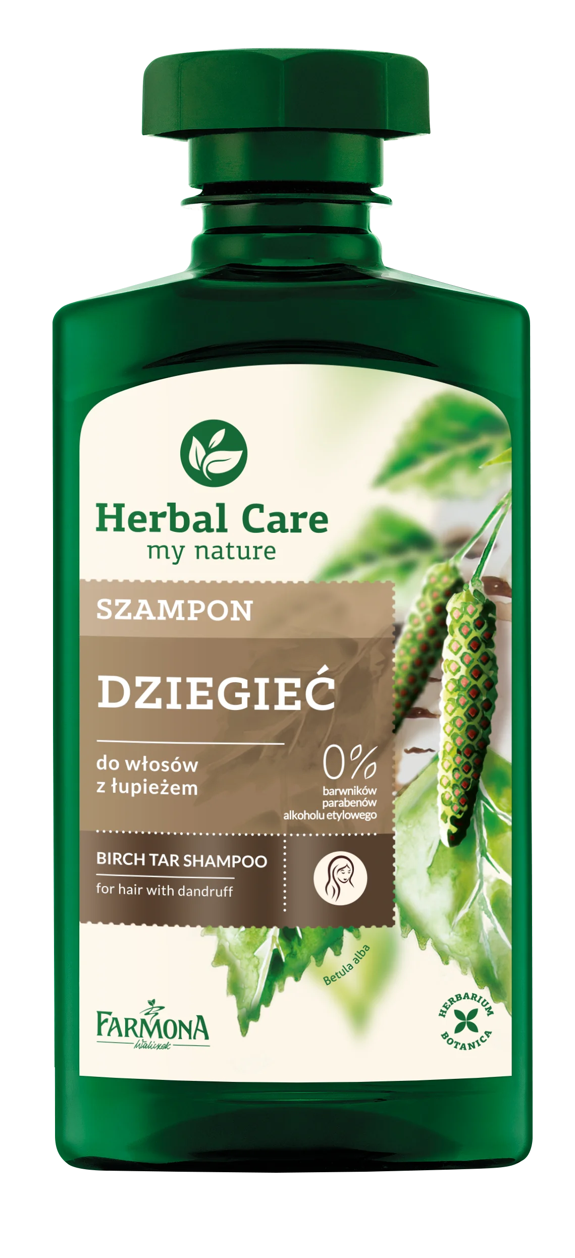 szampon z dziegciem herbal care