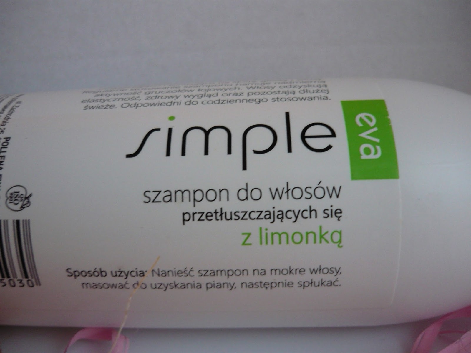 pollena-ewa eva simple szampon do włosów przetłuszczających z limonką