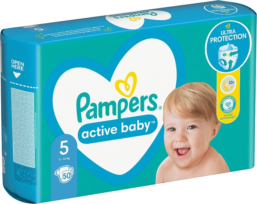 pampers bady active 5