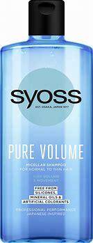 syoss pure volume szampon