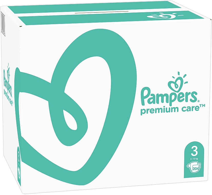 pampers 3 premium care 204