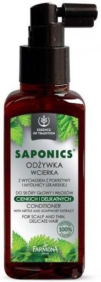 farmona saponics odżywka-wcierka do włosów delikatnych 100ml