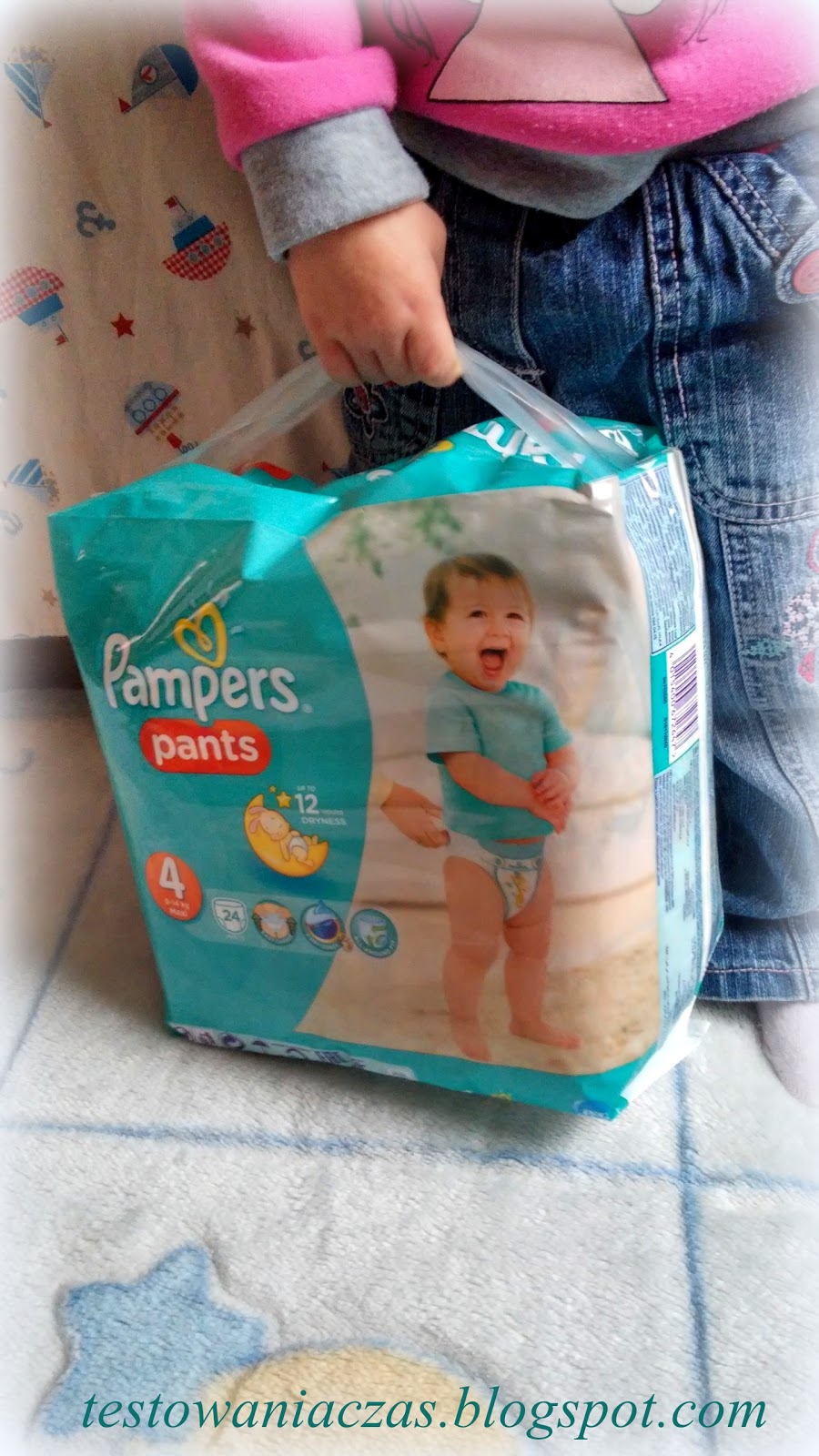 pampers pants jak zakładać