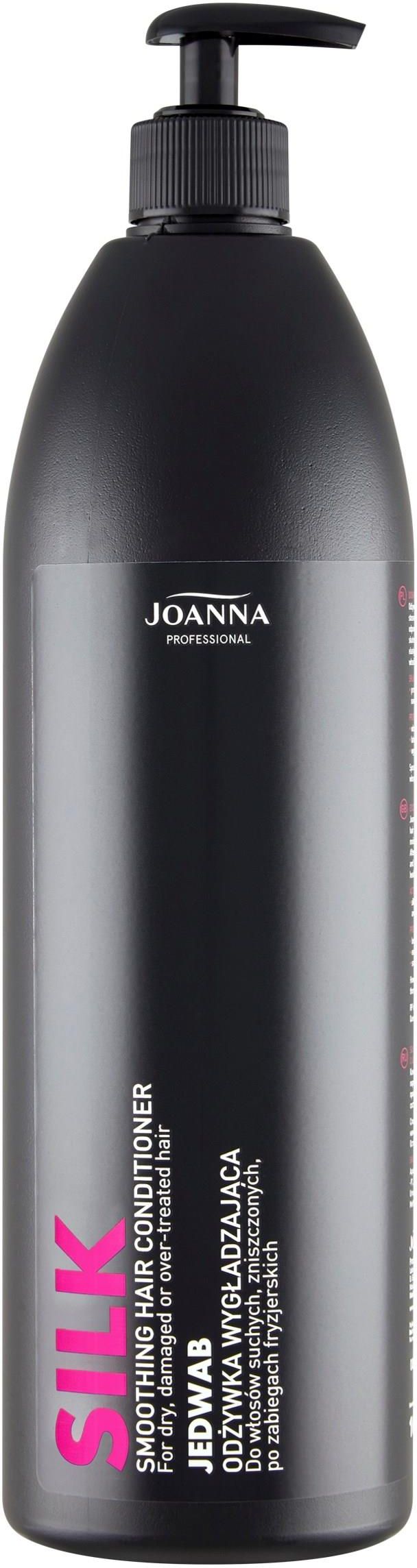 joanna professional odżywka do włosów wygładzająca z jedwabiem