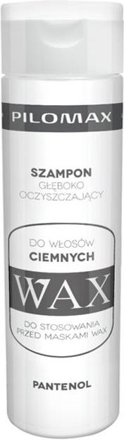 wax szampon głęboko oczyszczający do włosów ciemnych