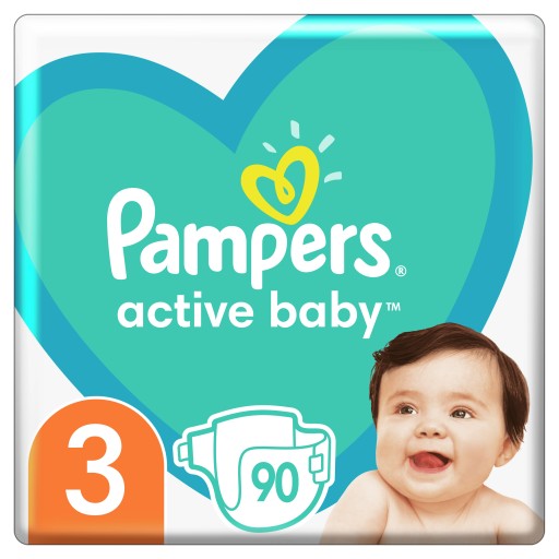 pampers pieluchy active baby 3 midi 5-9kg 103szt